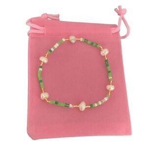 Genuine Freshwater Pearl & Miyuki Bead Stretch Bracelet